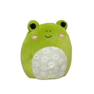 Wendy The Frog (Floral Belly)Squishmallow Official Plush‎ 7.5 Preowned in EPC!